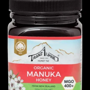 Miere de manuka mgo 400+ bio 250g Tranzalpine