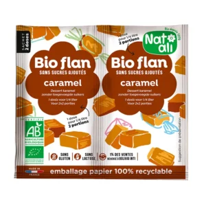 Budinca de caramel bio 2 bucati x 5g Nat-Ali