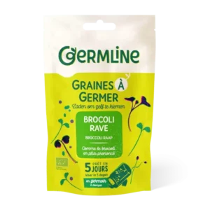 Broccoli rabe seminte pentru germinat bio 150g Germline