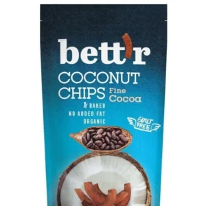 Chips de cocos cu cacao bio 70g Bettr