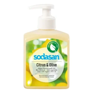 Sapun lichid cu citrice si masline ecologic 300ml Sodasan