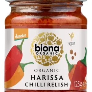 Sos chilli harissa bio 125g Biona