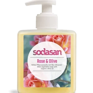 Sapun lichid cu trandafir si masline ecologic 300ml Sodasan