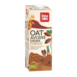 Bautura vegetala de ovaz cu ciocolata bio 1l Lima