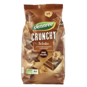 Cereale crunchy cu ciocolata bio 750g Dennree