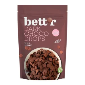 Choco drops dark bio 200g Bettr