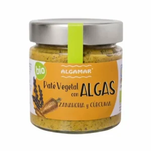 Crema tartinabila cu alge, morcovi si turmeric bio 180g Algamar