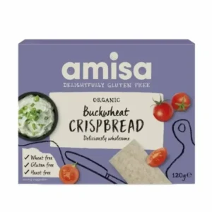 Crispbread din hrisca integrala bio 120g Amisa