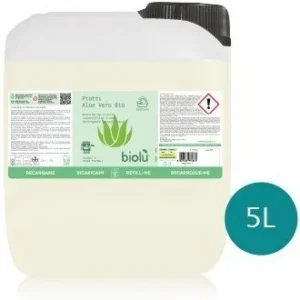 Detergent pentru spalat vase cu aloe vera ecologic 5l Biolu
