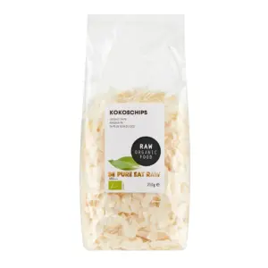 Fulgi de cocos raw bio 250g Raw Organic Food