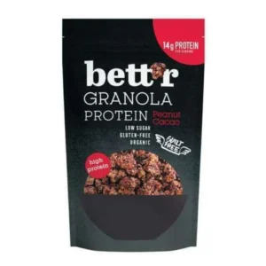 Granola proteica cu alune si cacao bio 300g Bettr