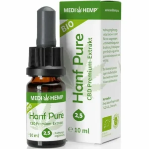 Hemp pure 2.5% cbd bio 10ml Medihemp