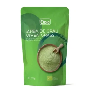 Iarba de grau pudra bio 125g Obio