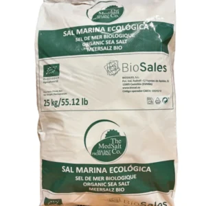 Sare de mare fina bio 25KG The MedSalt Co