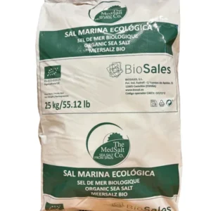 Sare de mare grunjoasa bio 25KG The MedSalt Co