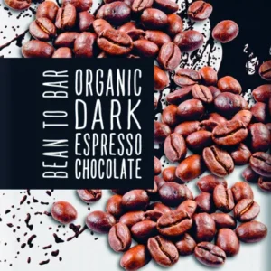 Ciocolata neagra cu espresso nibs bio 100g Meybona