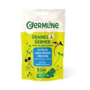 Mix alfalfa, creson, varza rosie pentru germinat bio 150g Germline