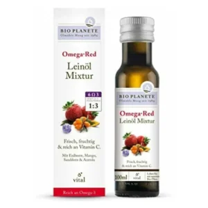Mix de ulei de in omega red bio 100ml Bio Planete