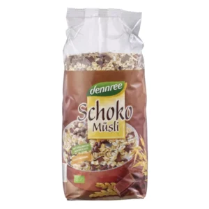 Musli cu ciocolata bio 750g Dennree