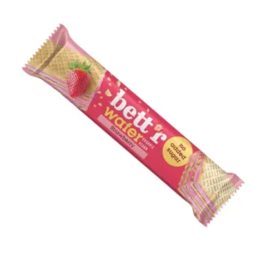 Napolitana cu crema de capsuni si caju indulcita cu eritritol bio 30g Bettr