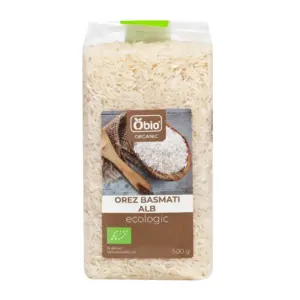 Orez basmati alb bio 500g Obio