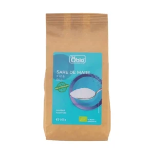 Sare de mare fina bio 500g Obio