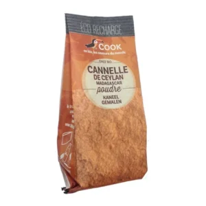 Scortisoara ceylon pudra bio 35g - refill Cook