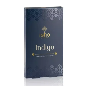 Vopsea de par naturala indigo 100g Isha
