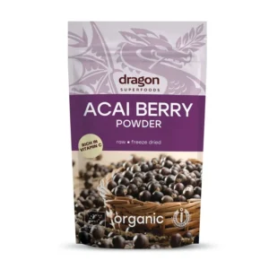 Acai pulbere bio 75g Dragon Superfoods