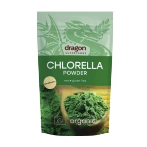 Chlorella pudra raw bio 200g Dragon Superfoods