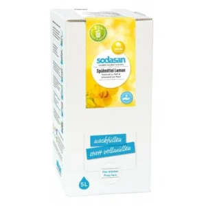 Detergent lichid pentru vase cu lamaie ecologic 5l Sodasan