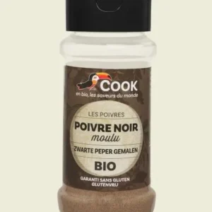 Piper negru macinat bio 45g Cook