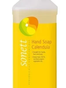 Sapun lichid pentru maini cu galbenele ecologic 1l Sonett