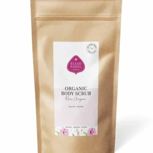 Scrub pentru corp cu trandafiri si argan ecologic 700g - refill Eliah Sahil