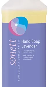 Sapun lichid pentru maini cu lavanda ecologic 1l Sonett