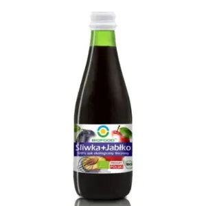 Suc de prune si mere bio 300ml Biofood