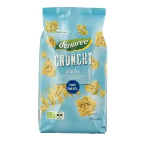Cereale crunchy cu ovaz bio 750g Dennree